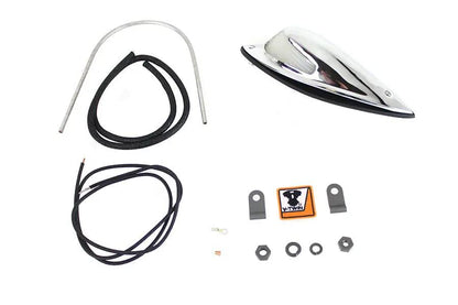 V-Twin Replica Fender Lamp with Glass Lens 12 Volt for Harley Davidson EL and FL Models by V-Twin