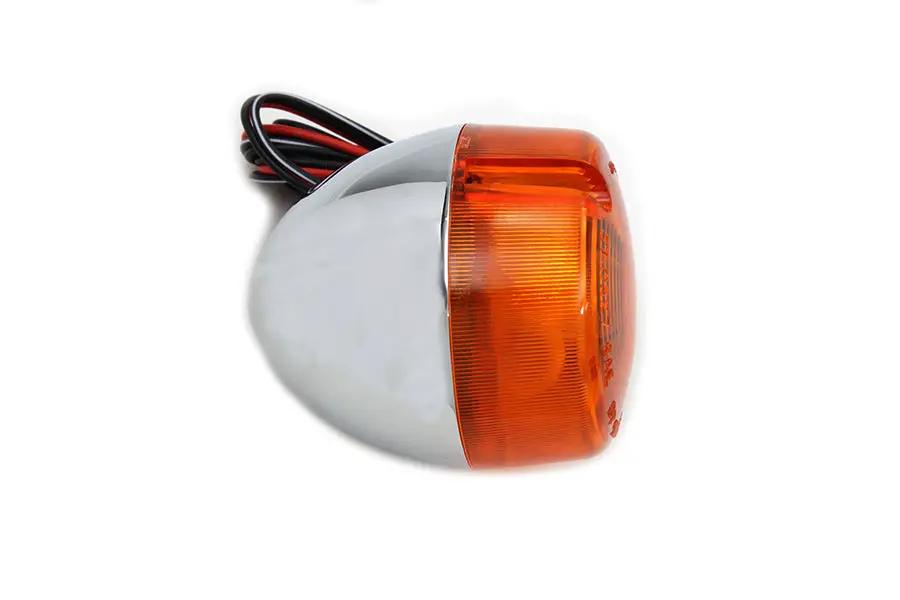 Wyatt Gatling 68709-94 Chrome Turn Signal Assembly for Harley Davidson XL (Front Right or Left) by Wyatt Gatling