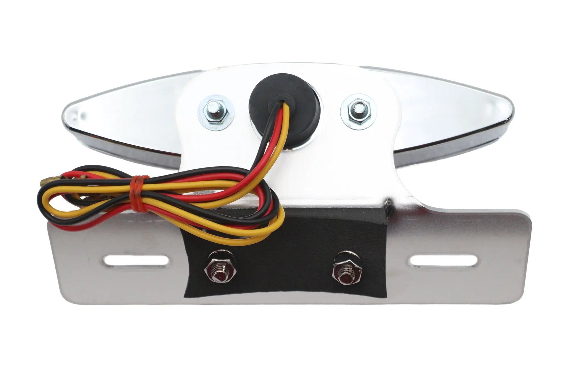 Wyatt Gatling Chrome Snake Eye Fender Mount Tail Lamp Kit - 6.2 Inches Long by Wyatt Gatling