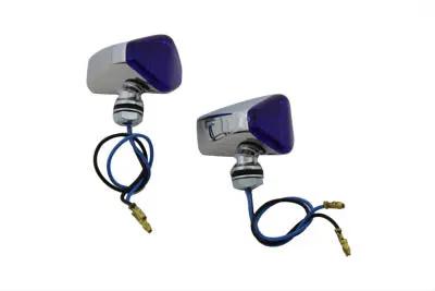 Wyatt Gatling 12-6034LLED LED Diamond Blue Lens Marker Lamp Set for Show or Decorative Use by Wyatt Gatling