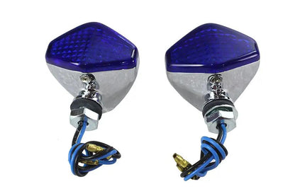Wyatt Gatling 12-6034LLED LED Diamond Blue Lens Marker Lamp Set for Show or Decorative Use by Wyatt Gatling