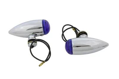Wyatt Gatling Mini Bullet Blue Lens Marker Lamp Set - Decorative LED Pods for Show Use by Wyatt Gatling