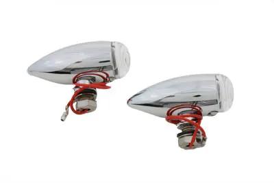 Wyatt Gatling Mini Bullet Clear Lens Marker Lamp Set - 20-6589SC by Wyatt Gatling