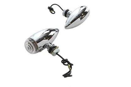 Wyatt Gatling Mini Bullet Clear Lens Marker Lamp Set - 20-6589SC by Wyatt Gatling