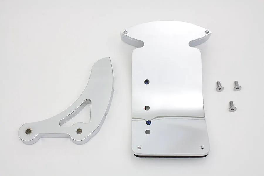 Wyatt Gatling Chrome Curved Katz Eyez Style Tail Lamp Kit for 3 to 3-1/2 Inch Belt Drives by Wyatt Gatling