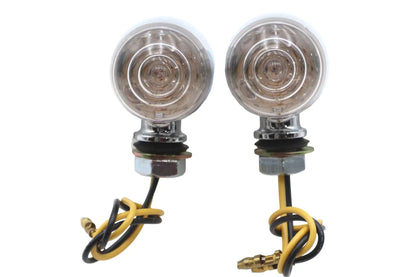Wyatt Gatling Mini LED Bullet Clear Lens Marker Lamp Set - 1.5 Inch Height for Show or Decorative Use by Wyatt Gatling