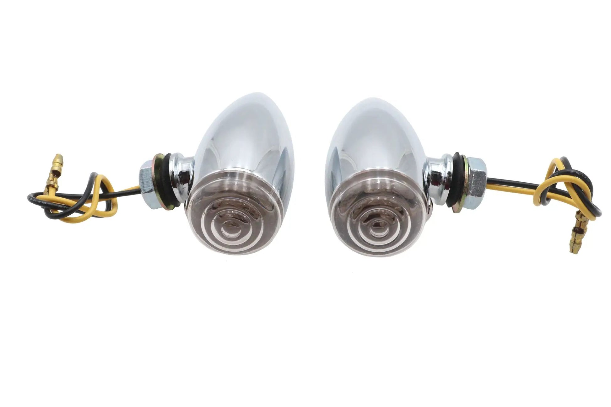 Wyatt Gatling Mini LED Bullet Clear Lens Marker Lamp Set - 1.5 Inch Height for Show or Decorative Use by Wyatt Gatling
