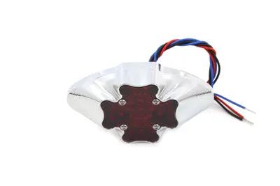 Wyatt Gatling Part 76223 Maltese Oval Style Tail Lamp with Mounting Brackets by Wyatt Gatling