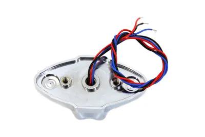 Wyatt Gatling Part 76223 Maltese Oval Style Tail Lamp with Mounting Brackets by Wyatt Gatling