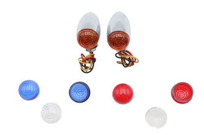 Wyatt Gatling 20-6589SLEDK Mini Amber LED Bullet Lens Marker Lamp Set by Wyatt Gatling