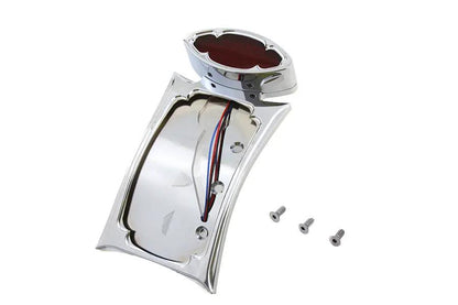 Wyatt Gatling 76381T Curved Tail Lamp and License Plate Set Odin Style with Optional Bracket by Wyatt Gatling