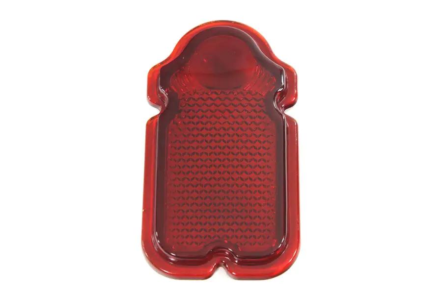 Wyatt Gatling Red Glass Tombstone Tail Lamp Lens for Harley Davidson FL Models by Wyatt Gatling