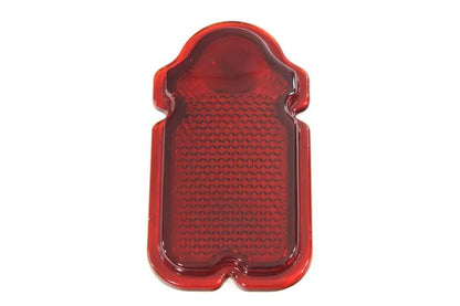 Wyatt Gatling Red Glass Tombstone Tail Lamp Lens for Harley Davidson FL Models by Wyatt Gatling