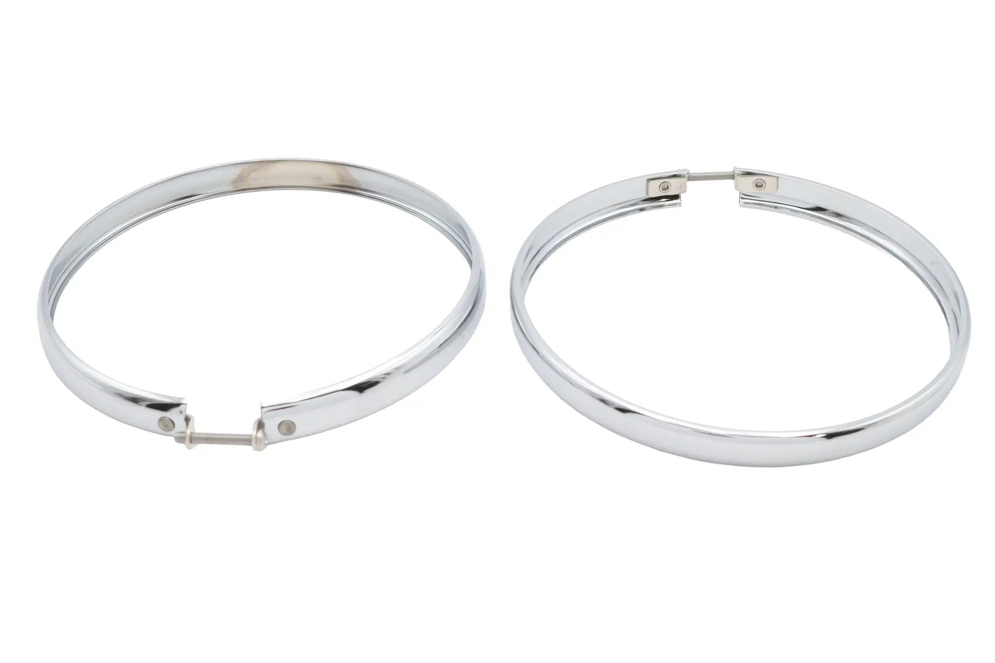 Wyatt Gatling 20-0308G 5-3/4 inch Headlamp Chrome Outer Rim Set for Harley Davidson Fx by Wyatt Gatling
