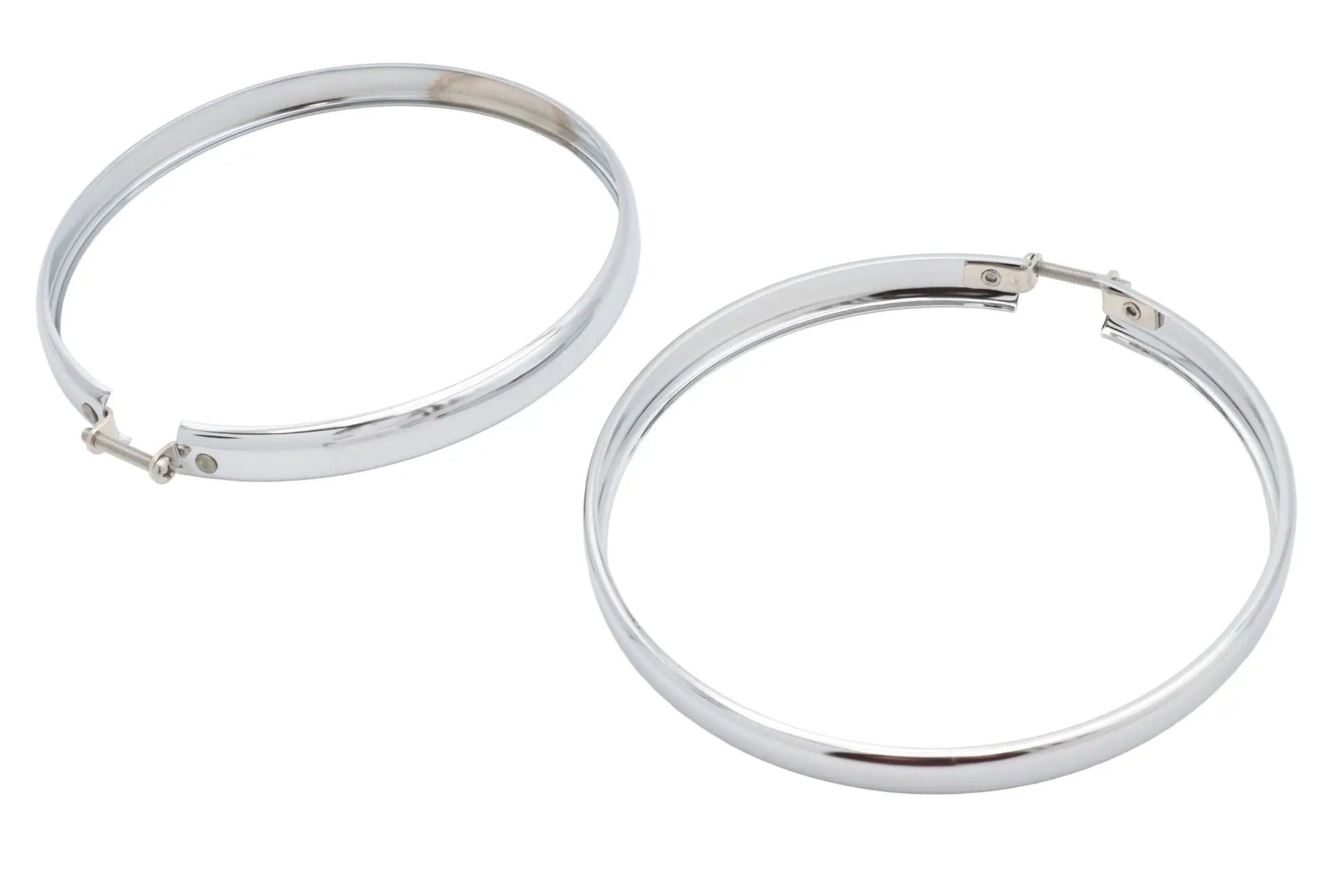 Wyatt Gatling 20-0308G 5-3/4 inch Headlamp Chrome Outer Rim Set for Harley Davidson Fx by Wyatt Gatling