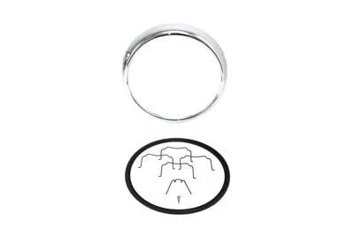 Wyatt Gatling 70324 7 Inch Headlamp Chrome Outer Rim for Harley Davidson FL Models by Wyatt Gatling