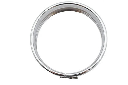 Wyatt Gatling 5-3/4 inch Chrome Frenched Headlamp Trim Ring for Harley Davidson FXSTB by Wyatt Gatling