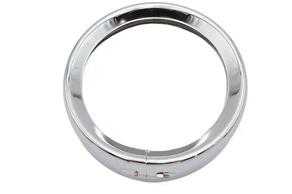 Wyatt Gatling 7 inch Headlamp Chrome Frenched Trim Ring for Harley Davidson FLT (1983-1992) by Wyatt Gatling