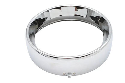 Wyatt Gatling 7 Inch Headlamp Chrome Frenched Trim Ring for Harley Davidson FLSS by Wyatt Gatling
