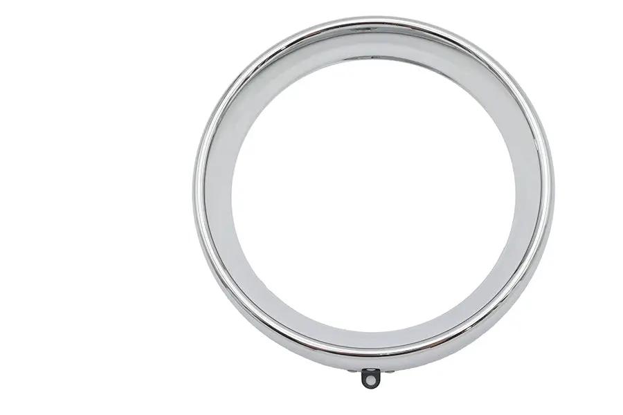 Wyatt Gatling 7 Inch Headlamp Chrome Frenched Trim Ring for Harley Davidson FLSS by Wyatt Gatling