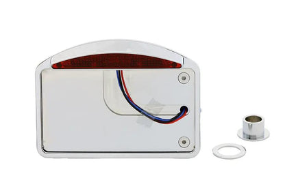 Wyatt Gatling 28-6042LED Chrome Slice LED Horizontal Tail Lamp Assembly for Harley Davidson FXST by Wyatt Gatling