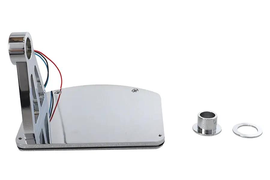 Wyatt Gatling 28-6042LED Chrome Slice LED Horizontal Tail Lamp Assembly for Harley Davidson FXST by Wyatt Gatling