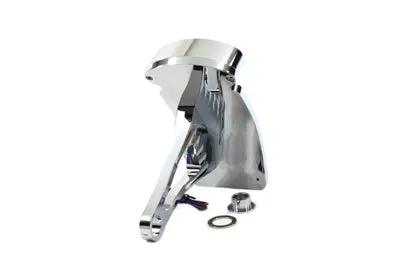 Wyatt Gatling Chrome Tail Lamp Assembly with Oval Lamp for Harley Davidson FXST (1984-1993) by Wyatt Gatling