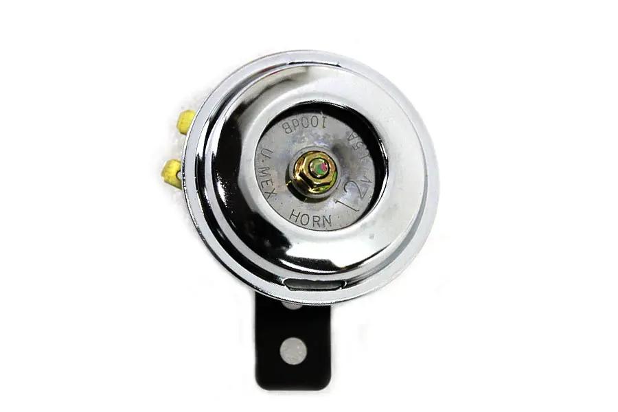 Wyatt Gatling Smooth Style 12 Volt Mini Horn with Chrome Finish - Part #76073 by Wyatt Gatling
