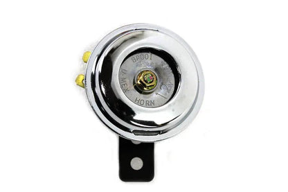 Wyatt Gatling Smooth Style 12 Volt Mini Horn with Chrome Finish - Part #76073 by Wyatt Gatling