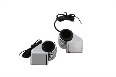 Wyatt Gatling Part 20-6024AS Chrome Marker Lamp Kit with Single Filament Front Panel Mounts by Wyatt Gatling