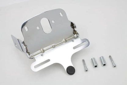 Wyatt Gatling Chrome Deco Tail Lamp Mount Bracket for Harley Davidson FXDWG (1993-1999) by Wyatt Gatling