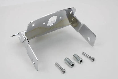 Wyatt Gatling Chrome Deco Tail Lamp Mount Bracket for Harley Davidson FXDWG (1993-1999) by Wyatt Gatling
