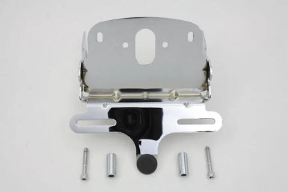Wyatt Gatling Chrome Deco Tail Lamp Mount Bracket for Harley Davidson FXDWG (1993-1999) by Wyatt Gatling