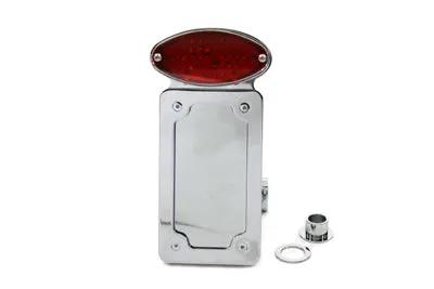 Wyatt Gatling Chrome Vertical Tail Lamp Assembly for Harley Davidson FXST and FLST Models, Part #76084 by Wyatt Gatling