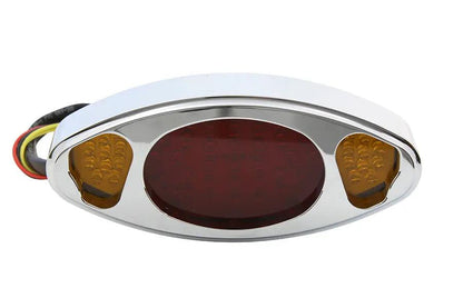 Wyatt Gatling Chrome LED Tail Lamp Assembly - Part 76119 by Wyatt Gatling