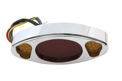 Wyatt Gatling Chrome LED Tail Lamp Assembly - Part 76119 by Wyatt Gatling