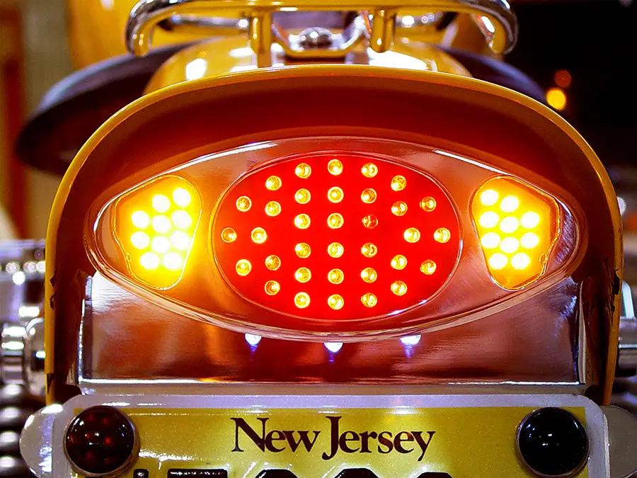 Wyatt Gatling Chrome LED Tail Lamp Assembly - Part 76119 by Wyatt Gatling