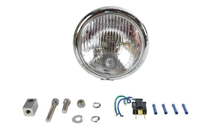 Wyatt Gatling 20-6042 5-3/4 inch Teardrop Style Headlamp Assembly by Wyatt Gatling