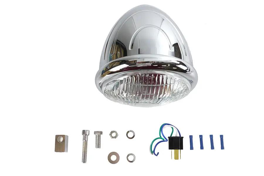 Wyatt Gatling 20-6042 5-3/4 inch Teardrop Style Headlamp Assembly by Wyatt Gatling