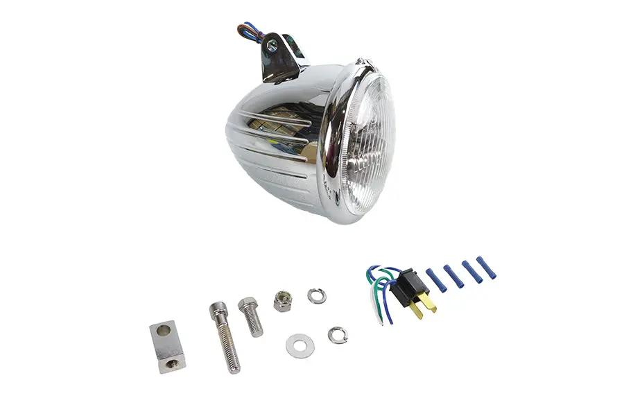 Wyatt Gatling 20-6042 5-3/4 inch Teardrop Style Headlamp Assembly by Wyatt Gatling