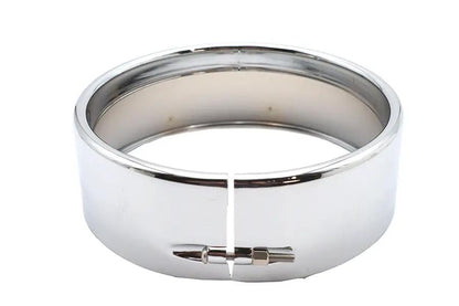 Wyatt Gatling 5-3/4 Inch Chrome Frenched Outer Headlamp Trim Ring for Harley Davidson XL (1963-1972) by Wyatt Gatling