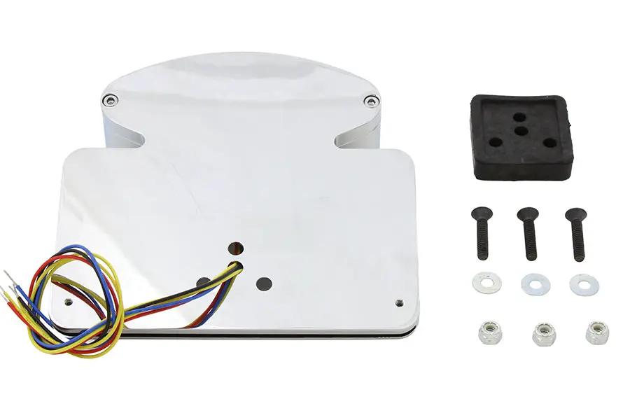 Wyatt Gatling LED Fender Mount Tail Lamp Assembly with Amber Turn Signals for Harley Davidson Fx (1973-1982) by Wyatt Gatling
