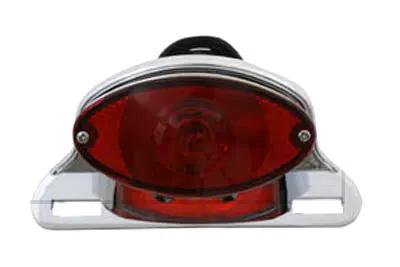 Wyatt Gatling 20-6556 Chrome Cateye Tail Lamp Assembly for Decorative Use by Wyatt Gatling