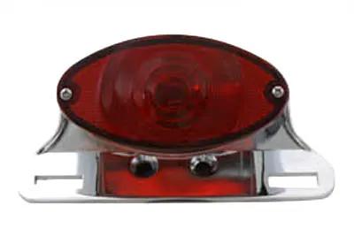 Wyatt Gatling 20-6556 Chrome Cateye Tail Lamp Assembly for Decorative Use by Wyatt Gatling