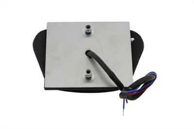 Wyatt Gatling LED Tail Lamp for License Plate - Chrome Gatling Clear LED Tail Light for Harley Davidson FXD and XL Models by Wyatt Gatling