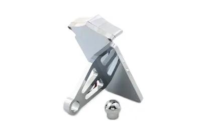 V-Twin Diamond LED Tail Lamp Assembly Vertical Style with Chrome Finish and Side Mount Plate by V-Twin