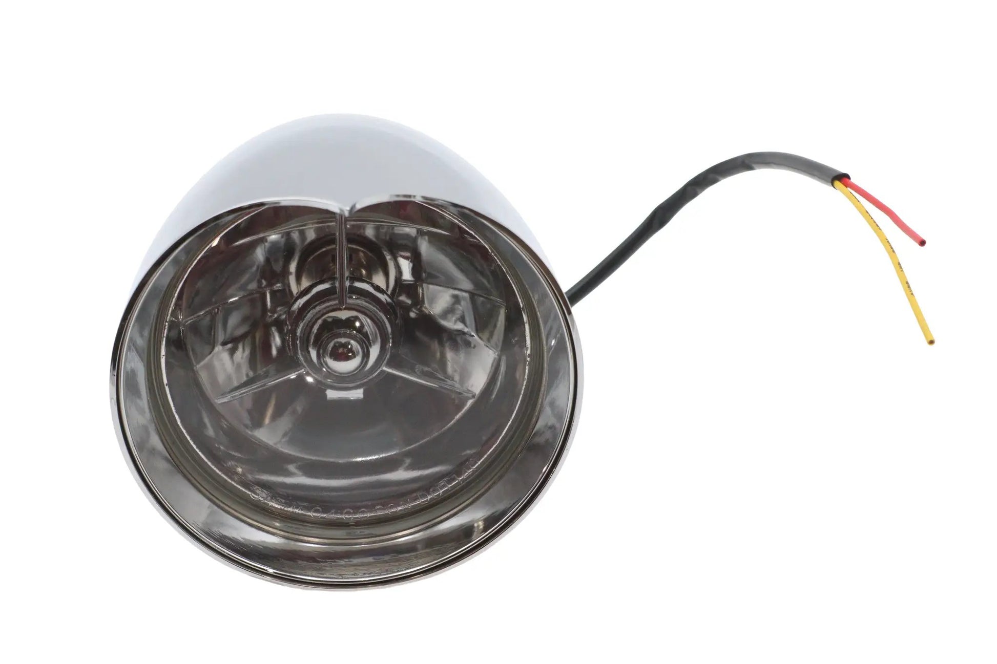 Wyatt Gatling 4-1/2 Inch Round Chrome Billet Headlamp - Show or Decorative Use Only by Wyatt Gatling
