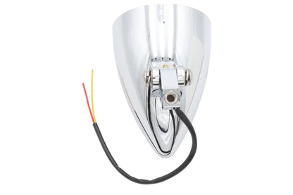 Wyatt Gatling 4-1/2 Inch Round Chrome Billet Headlamp - Show or Decorative Use Only by Wyatt Gatling
