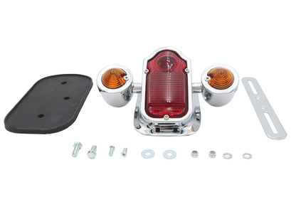 Wyatt Gatling 12-0410LED Tail Lamp Assembly Tombstone Style with Bullet Lamp by Wyatt Gatling