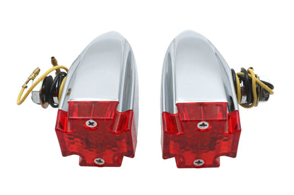 Wyatt Gatling Red Lens with Amber LED Marker Lamp Set - 20-6576RA by Wyatt Gatling